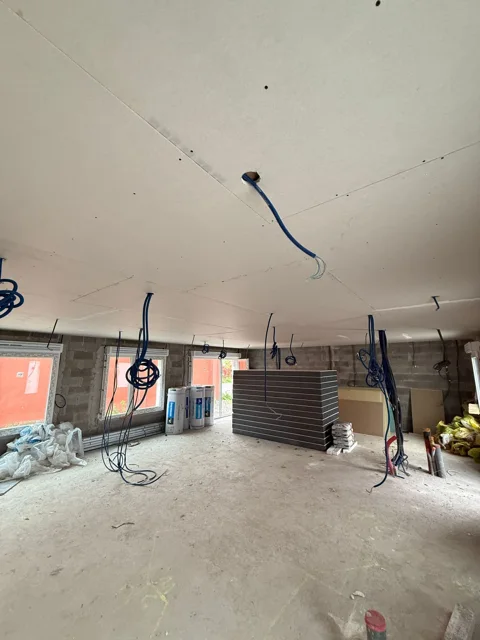 Passage des réseaux en plafond