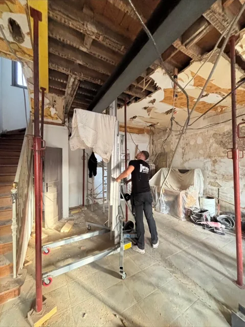 Travaux de maçonnerie